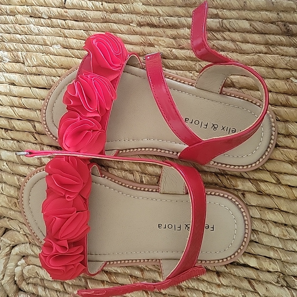 Red sandals